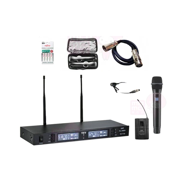 【TEV】TR-8100TD(數位UHF真分集接收100頻道無線麥克風) 歷史價格詳細信息