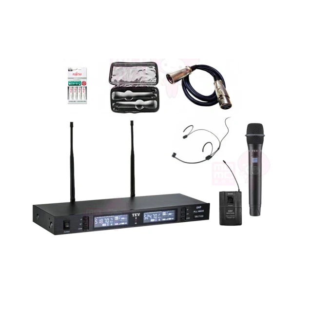 【TEV】TR-8100TD(數位UHF真分集接收100頻道無線麥克風) 歷史價格詳細信息