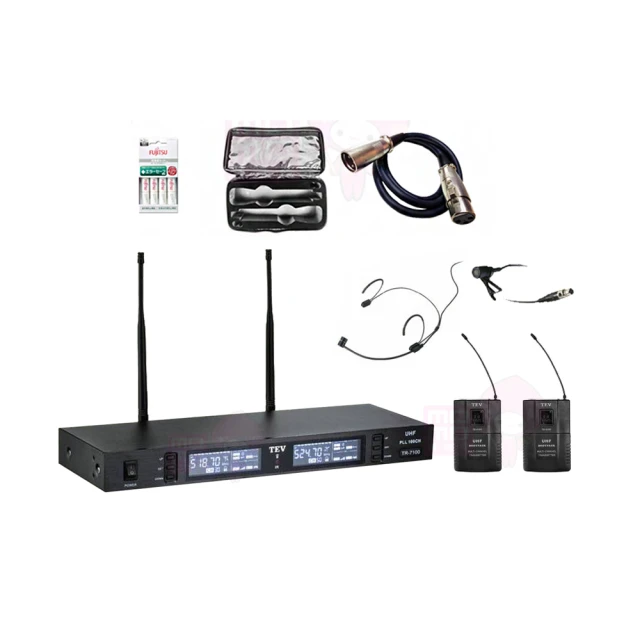 【TEV】TR-8100TD(數位UHF真分集接收100頻道無線麥克風) 歷史價格詳細信息