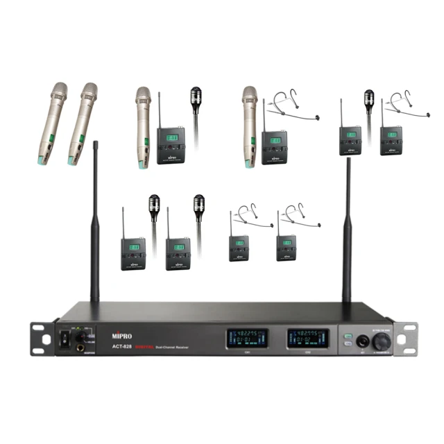 【MIPRO】ACT-828 雙頻無線麥克風手握ACT-800H/MU90(配件六擇一) 歷史價格詳細信息