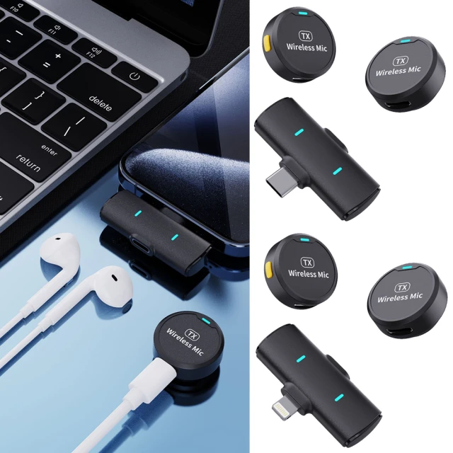 紐扣無線磁吸領夾麥克風爆款一拖二帶充電倉48h超長續航 歷史價格詳細信息