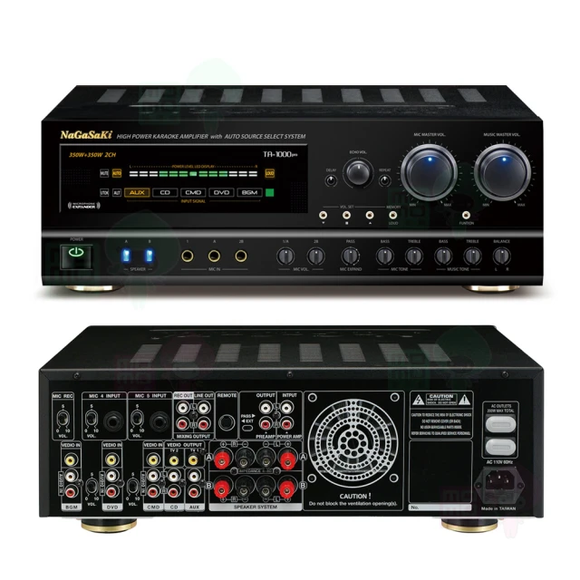 【NaGaSaKi】TA-1000PRO 350W+350W 2CH 高功率數位迴音卡拉OK綜合擴大機 全新公司貨 歷史價格詳細信息