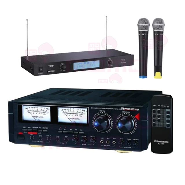 【AudioKing】HD-1000+TEV TR-5600+JBL Pasion 8 卡拉OK套組(擴大機+無線麥克風+懸吊式喇叭) 歷史價格詳細信息