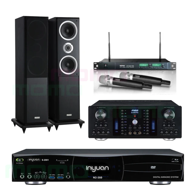 【音圓】N2-350+FNSD AK-8800PRO+ACT-869+R-600F(4TB伴唱機+綜合擴大機+無線麥克風+家庭劇院落喇叭) 歷史價格詳細信息