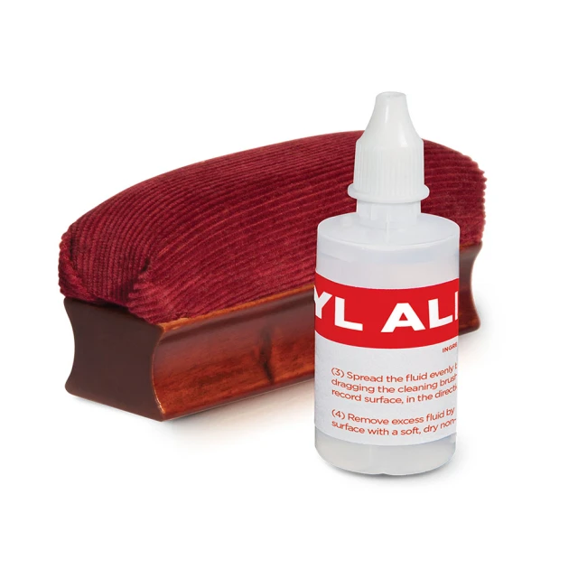 ION Vinyl Alive 黑膠唱片保養清潔組(木柄絨布刷+清潔液)-福利品 歷史價格詳細信息