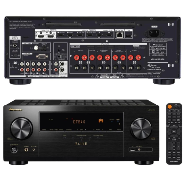 【Pioneer 先鋒】VSX-LX105(Elite 7.2聲道 AV環繞擴大機) 歷史價格詳細信息