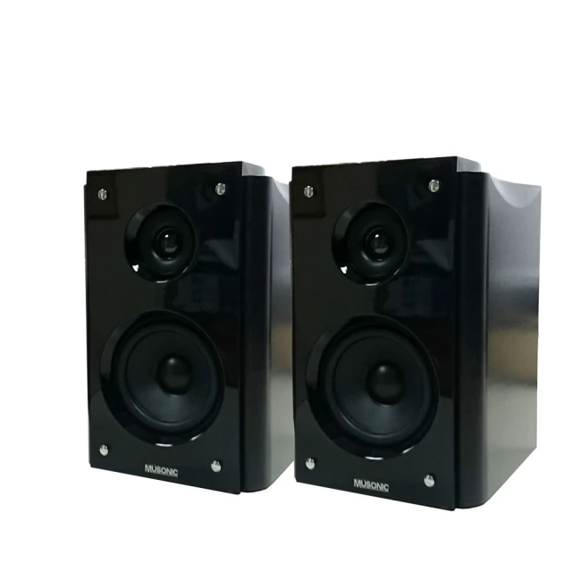 【宇晨MUSONIC】高級鏡面鋼琴烤漆書架HI-FI高傳真喇叭MU-3100S 歷史價格詳細信息
