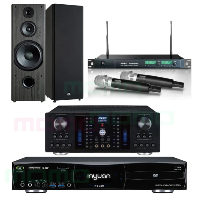 【音圓】N2-350+AK-8800PRO+ACT-869+SD-903N(4TB伴唱機+綜合擴大機+無線麥克風+劇院歌唱卡拉OK喇叭) 歷史價格詳細信息