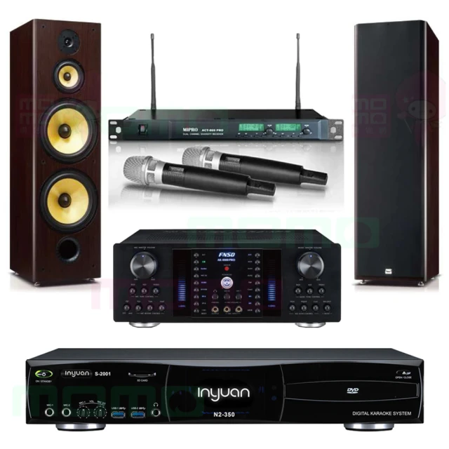 【音圓】N2-350+AK-8800PRO+ACT-869+SD-903N(4TB伴唱機+綜合擴大機+無線麥克風+劇院歌唱卡拉OK喇叭) 價格比較,價格查詢,歷史價格詳細信息