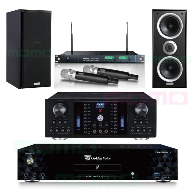 【金嗓】CPX-900 K1A+FNSD AK-8800 PRO+ACT-869+AS-168 黑(6TB伴唱機+綜合擴大機+無線麥克風+落地喇叭) 歷史價格詳細信息