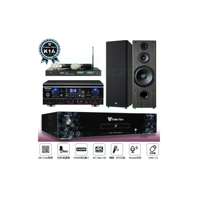 【金嗓】K1A+TDF HK-260RU+ACT-35B+Monitor Supreme 2002(6TB點歌機+綜合擴大機+無線麥克風+落地型喇叭) 歷史價格詳細信息