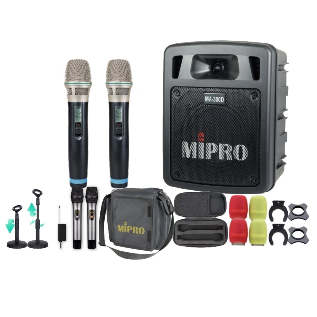 【MIPRO】MA-300D配1手握580H+1頭戴式 無線麥克風(雙頻道迷你無線擴音機) 歷史價格詳細信息