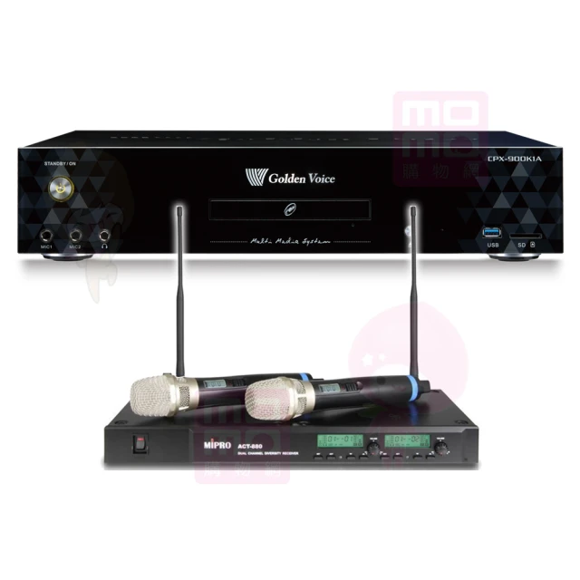 【金嗓】CPX-900 K1A+MIPRO ACT-941(家庭劇院型伴唱機4TB+無線麥克風) 歷史價格詳細信息