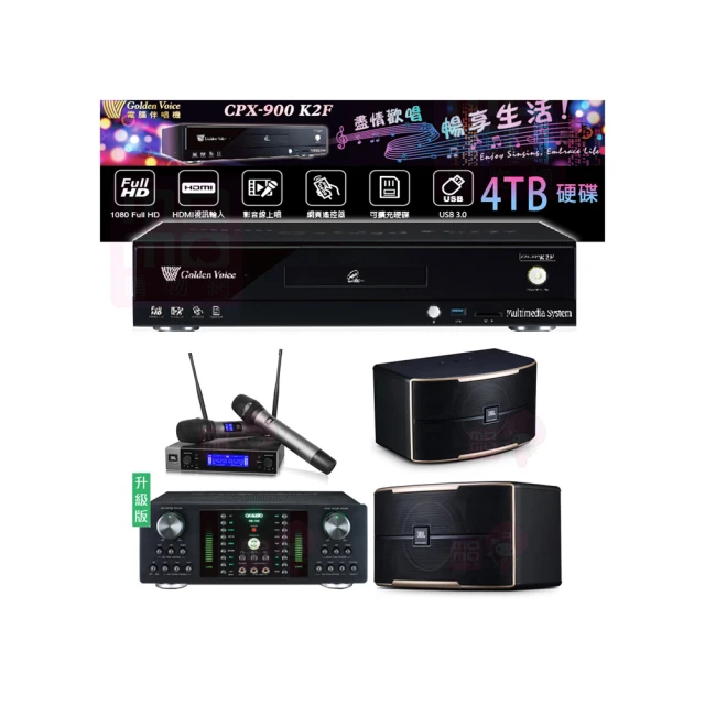 【金嗓】CPX-900 K2F+DB-7AN+JBL VM200+Austin AS-168 黑(4TB點歌機+擴大機+無線麥克風+落地式喇叭) 歷史價格詳細信息