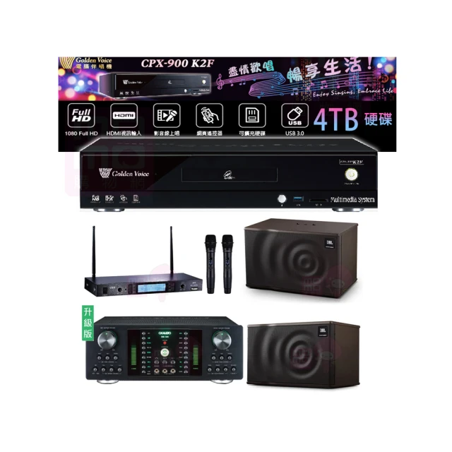 【金嗓】CPX-900 K2F+DB-7AN+TR-5600+Austin AS-168 黑(4TB點歌機+擴大機+無線麥克風+落地式喇叭) 歷史價格詳細信息