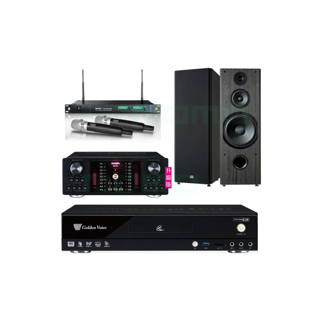 【金嗓】CPX-900 K2R(4TB)+WM-U10+PT-BS921 家庭式伴唱機+無線麥克風+落地喇叭 全新公司貨 歷史價格詳細信息