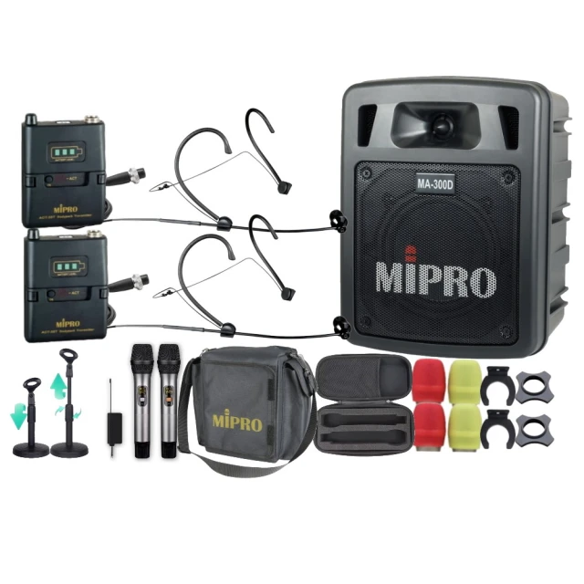 【MIPRO】MA-300D配1手握580H+1頭戴式 無線麥克風(雙頻道迷你無線擴音機) 歷史價格詳細信息