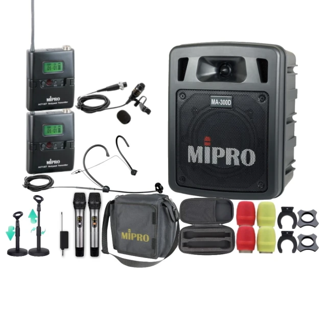 【MIPRO】MA-300D配1手握580H+1頭戴式 無線麥克風(雙頻道迷你無線擴音機) 歷史價格詳細信息