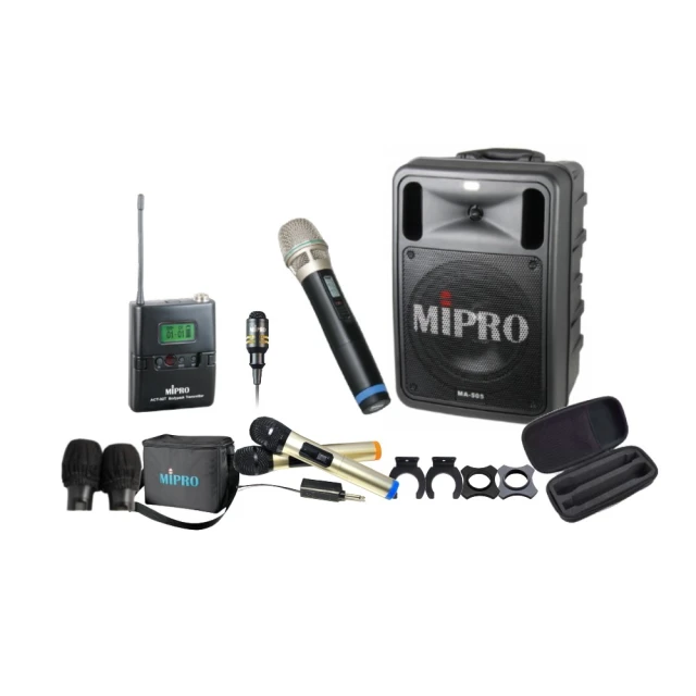 【MIPRO】MA-505 四頻 UHF 無線喊話器擴音機(手持/領夾/頭戴多型式可選擇 台灣第一名牌 買再贈超值好禮) 歷史價格詳細信息