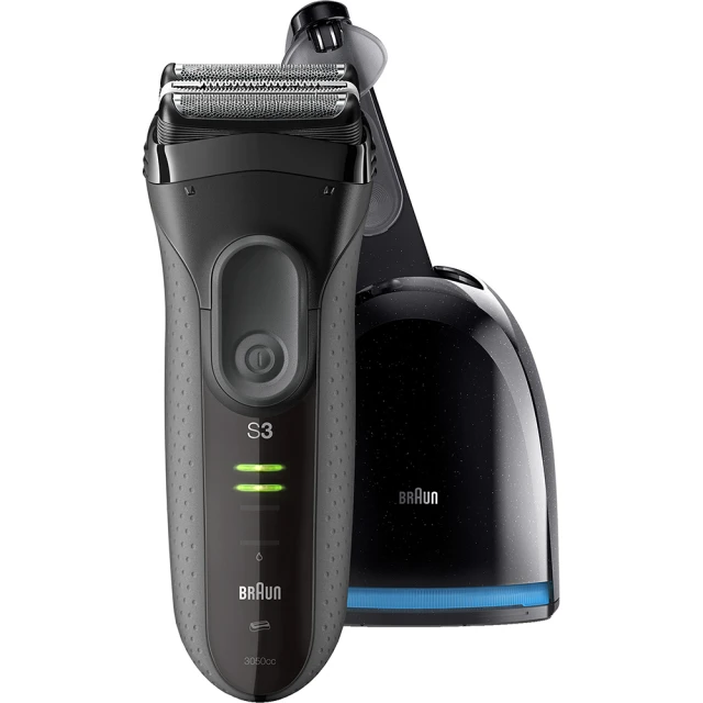 【德國百靈BRAUN】三鋒系列電動刮鬍刀/電鬍刀-黑  乾濕兩用(3020s-B) 歷史價格詳細信息