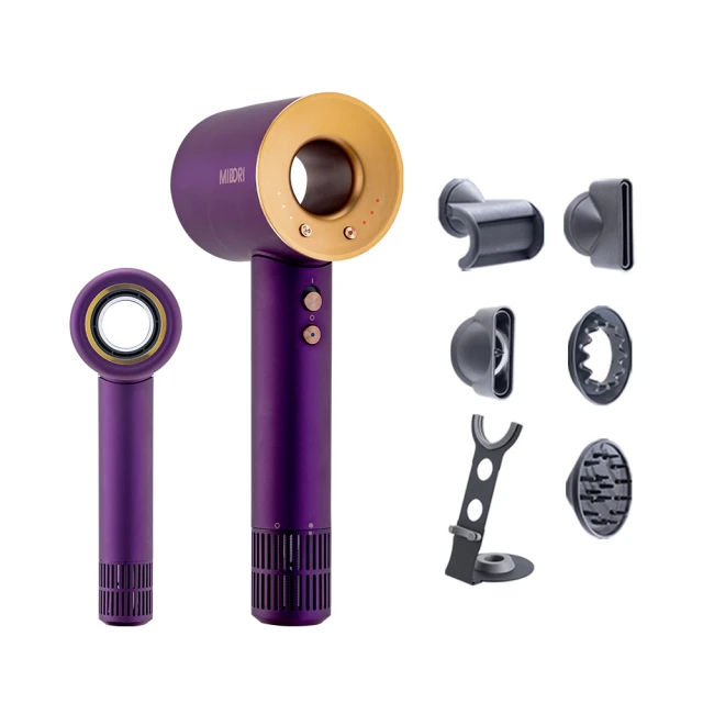 【MIDORI美多莉】Hypersonic高速負離子吹風機 贈專用配件組+輕巧收納袋+氣墊按摩梳-鐵灰 歷史價格詳細信息