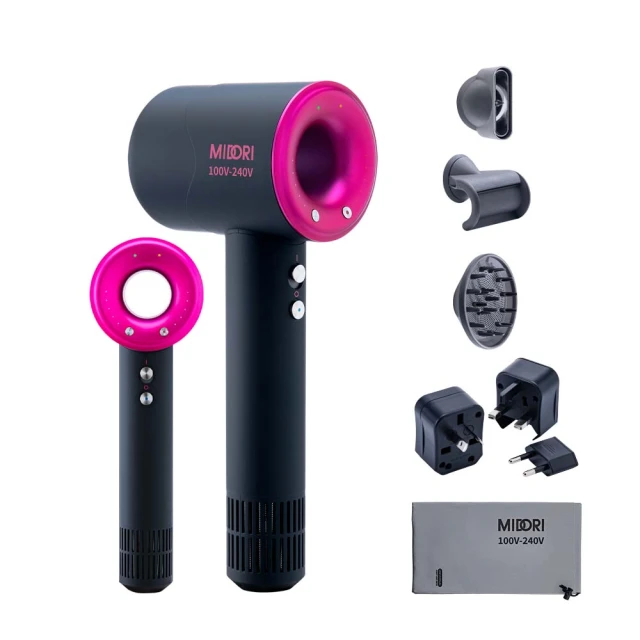 【MIDORI 美多莉】Hypersonic 國際全電壓 高速負離子吹風機-輕巧收納組(三色任選) 歷史價格詳細信息
