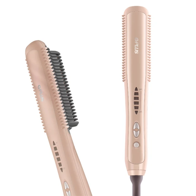 G-PLUS 拓勤 帶線GP-ZH101 瞬熱溫控魔髮造型梳-莫蘭迪粉(電子梳直髮梳) 歷史價格詳細信息