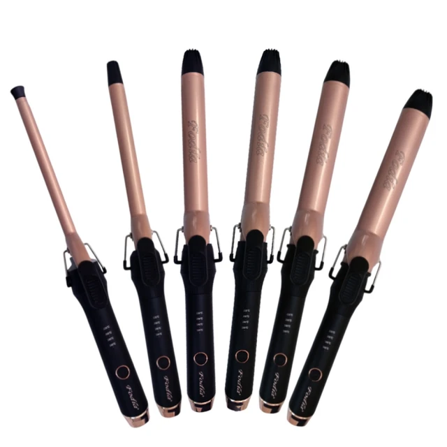 陶瓷 捲髮器 三管 卷 捲髮棒 液晶調溫 美發器   8039 歷史價格詳細信息