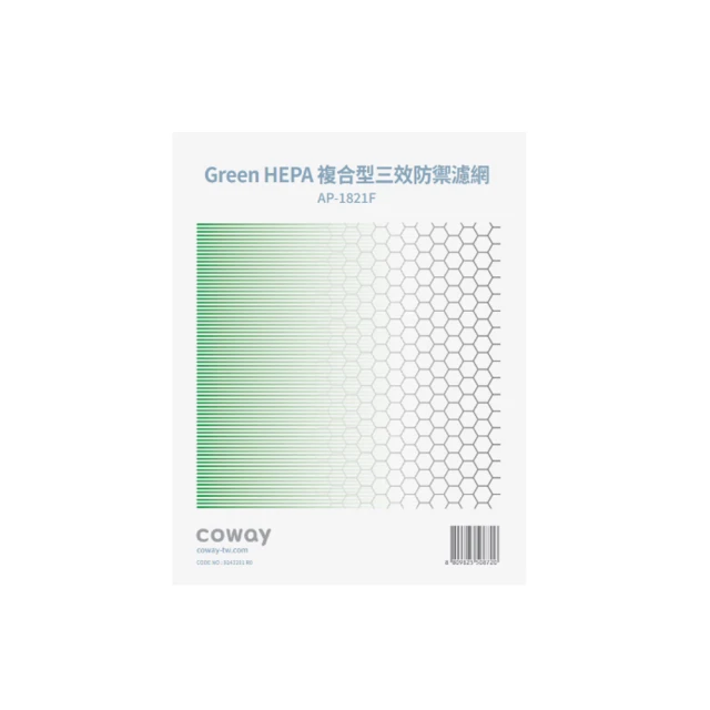 【Coway】一年份濾網(適用AP-1821F) 價格比較,價格查詢,歷史價格詳細信息