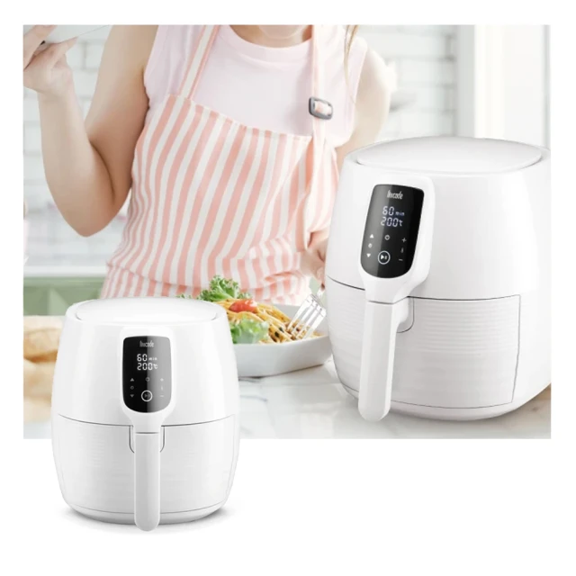 lisscode LC001 數位健康氣炸鍋  4.5公升大容量  氣炸鍋 數位觸控 白色 原廠公司貨 歷史價格詳細信息