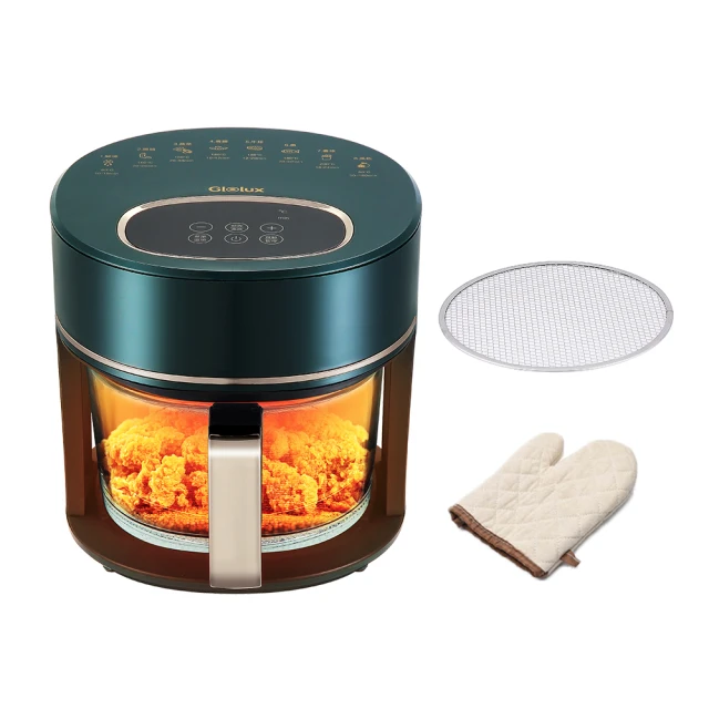 5l智能語音空家用新款多功能玻璃可視款大容量電炸鍋炸薯條 歷史價格詳細信息