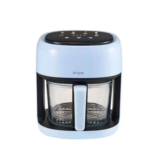 4.5L 觸控式微蒸氣玻璃氣炸鍋(360度循環加熱/蒸氣+油切/一機多功能) 歷史價格詳細信息