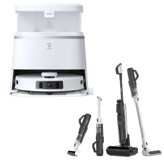 【ECOVACS 科沃斯】T30 PRO恆動貼邊零纏繞全能掃地機器人+【Tineco 添可】Stretch S6平躺全機速乾洗地機 歷史價格詳細信息