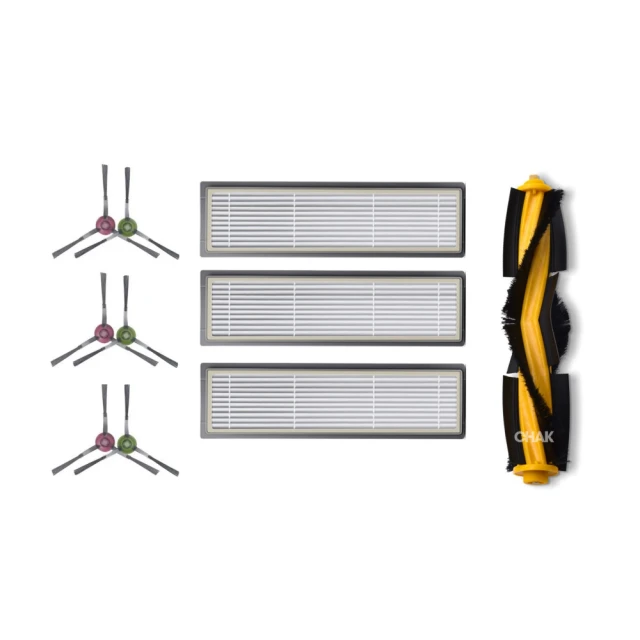 【CHAK恰可】ECOVACS 科沃斯 X1 副廠掃地機配件耗材超值組(主刷×1 邊刷×3 濾網×4 拖布×2) 歷史價格詳細信息