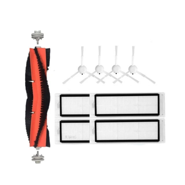 【禾淨家用HG】小米 S10 副廠掃拖機器人配件 主刷(1入/組*2) 歷史價格詳細信息