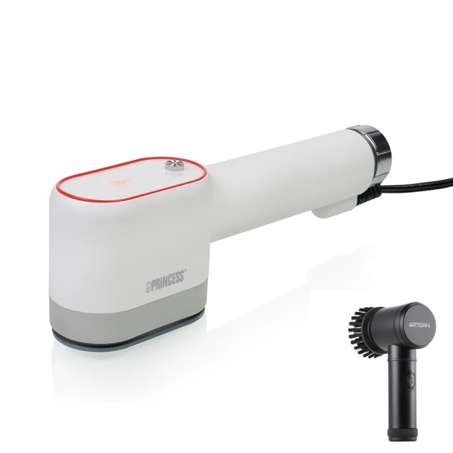 PRINCESS｜荷蘭公主 平掛兩用掛燙機/白 332855 贈無柄負離子電動按摩梳 歷史價格詳細信息