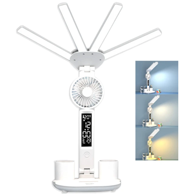 桌面風扇 四檔風力 靜音 便攜式小型風扇 學生宿舍辦公台式風扇 USB充電 歷史價格詳細信息