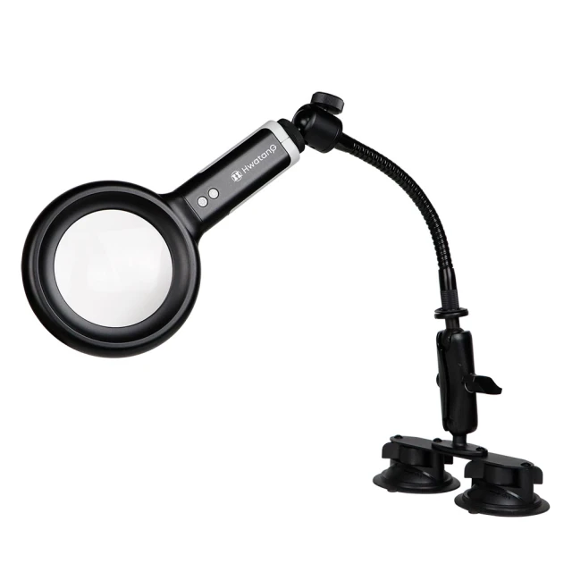 【HWATANG】OHBIG 2.3x/5D/100mm 大鏡面LED調光調色護眼放大鏡(AL001-S5DT02) 歷史價格詳細信息