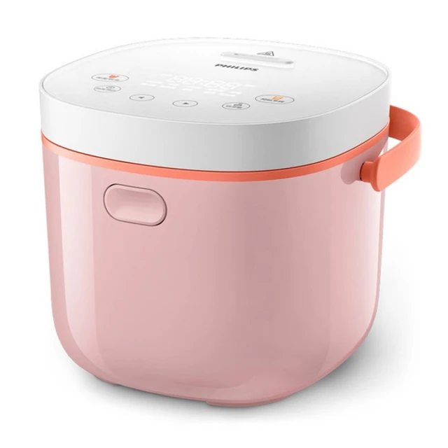 【Philips 飛利浦】微電鍋迷你電子鍋 瑰蜜粉 HD3070(HD3070) 歷史價格詳細信息