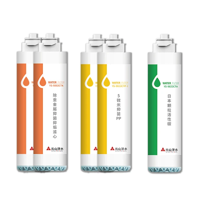 元山 YS-9803CT 一年份快拆濾心組 YS-8100RWF YS-8103RWF YS-8105RWF 專用濾心 歷史價格詳細信息