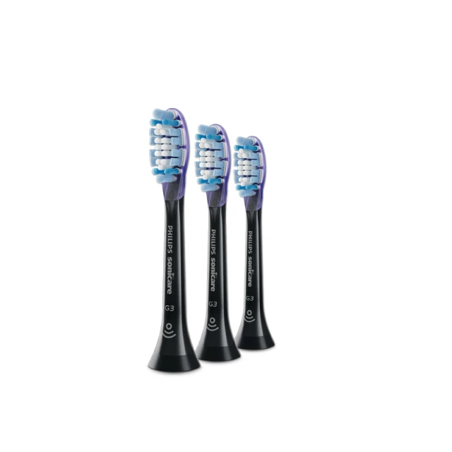 【Philips 飛利浦】Sonicare DC Smart智能清潔刷頭三入組-黑HX9043/96 歷史價格詳細信息