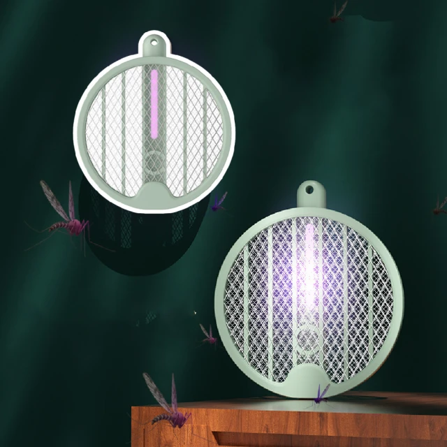 旋轉折疊電蚊拍 滅蚊拍 捕蚊拍 USB電蚊器 充電式 滅蚊燈 滅蚊小夜燈 電蚊拍 捕蚊燈 可掛可立可手持 歷史價格詳細信息