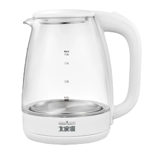 大家源 晶漾玻璃快煮壺 2.0公升 (TCY-262002) 歷史價格詳細信息