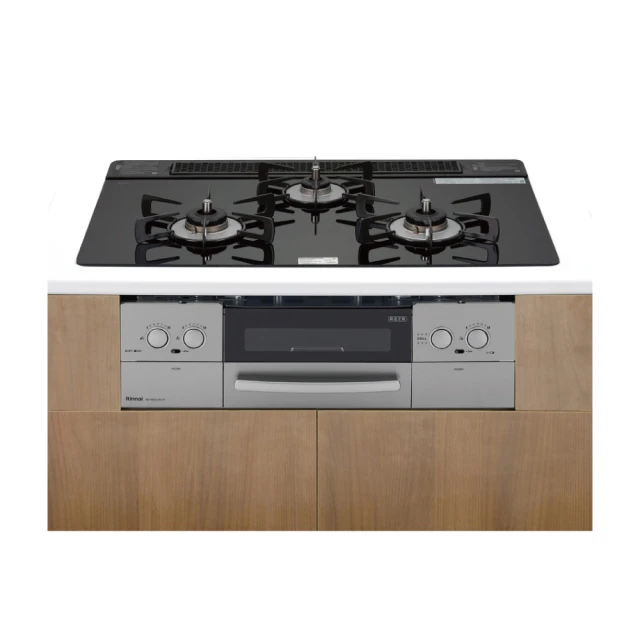 林內【RB71W23L1R5-TR_NG1】嵌入式防漏三口瓦斯爐+小烤箱(黑)天然氣含全台安裝 歷史價格詳細信息