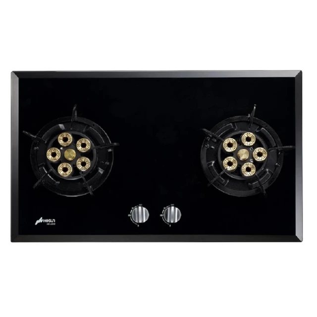 豪山雙口檯面爐玻璃黑色瓦斯爐天然氣【SB-2283-NG1】 歷史價格詳細信息