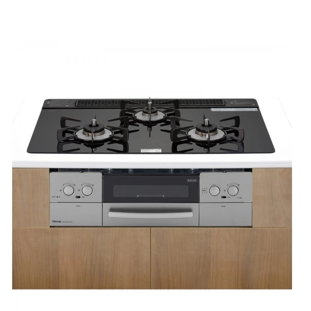 林內【RB71W23L1R5-TR_LPG】嵌入式防漏三口瓦斯爐+小烤箱(黑)桶裝瓦斯全台安裝 歷史價格詳細信息