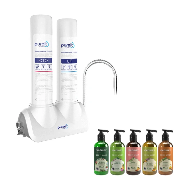 【聯合利華】Pureit 龍頭式淨水器TX3040*1+FTX30C05濾芯*1(共1台淨水器+2支濾心) 歷史價格詳細信息