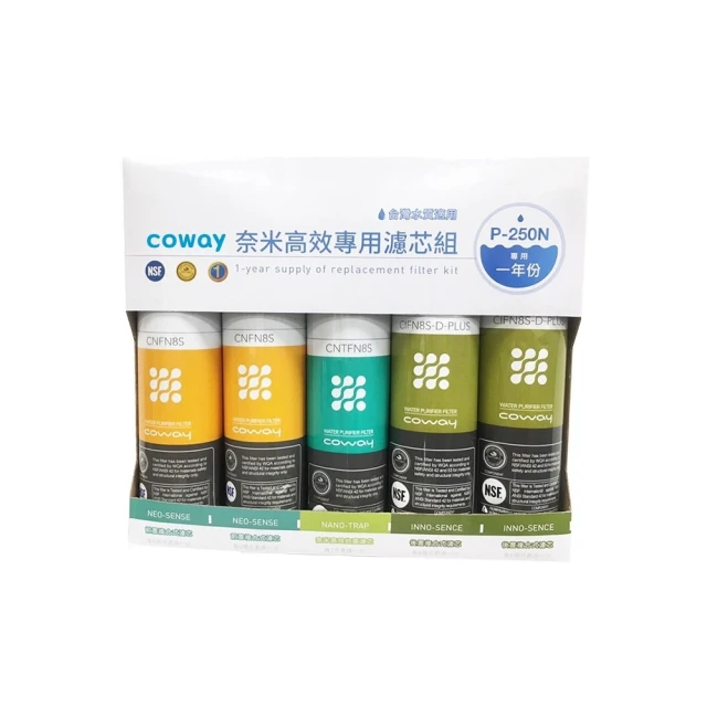【Coway】奈米高效專用濾芯組一年份(適用P-150N淨水器) 歷史價格詳細信息