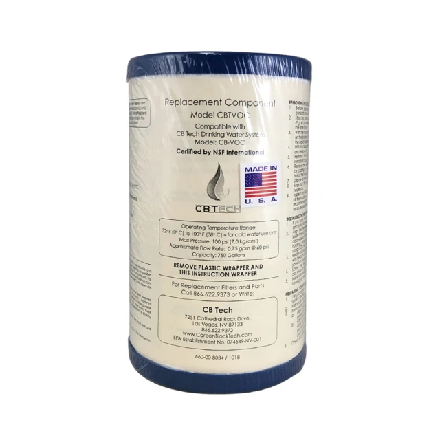 【CBTech】美國原裝 CBTVOC 濾心 濾芯 平輸品(相容 美而浦 Multipure) 歷史價格詳細信息