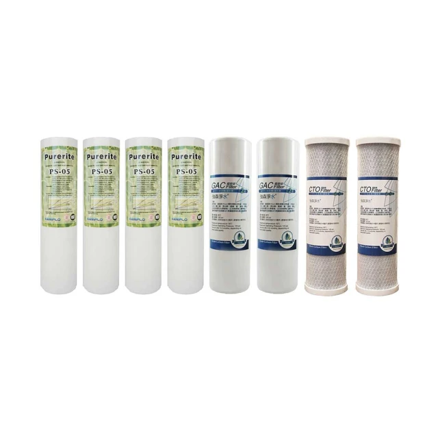 10英吋濾心RO逆滲透膜一年份套裝組       活性炭 濾心 貨號 609035 Seven star淨水網 歷史價格詳細信息